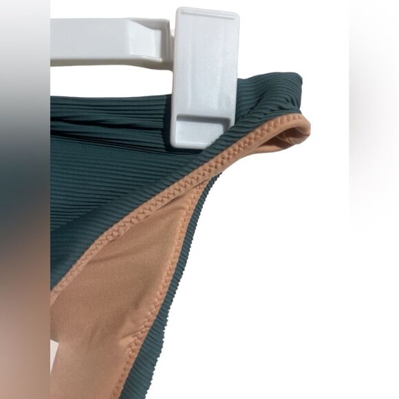 J crew Ribbed high-rise cheeky bikini bottom - Picture 2 of 3